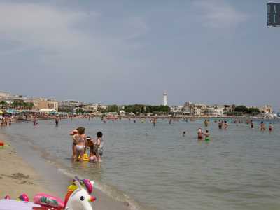 L�arenile, dalla particolare forma a �golfo�...